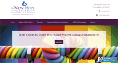 Desktop Screenshot of lgbtfertilityvirginia.com